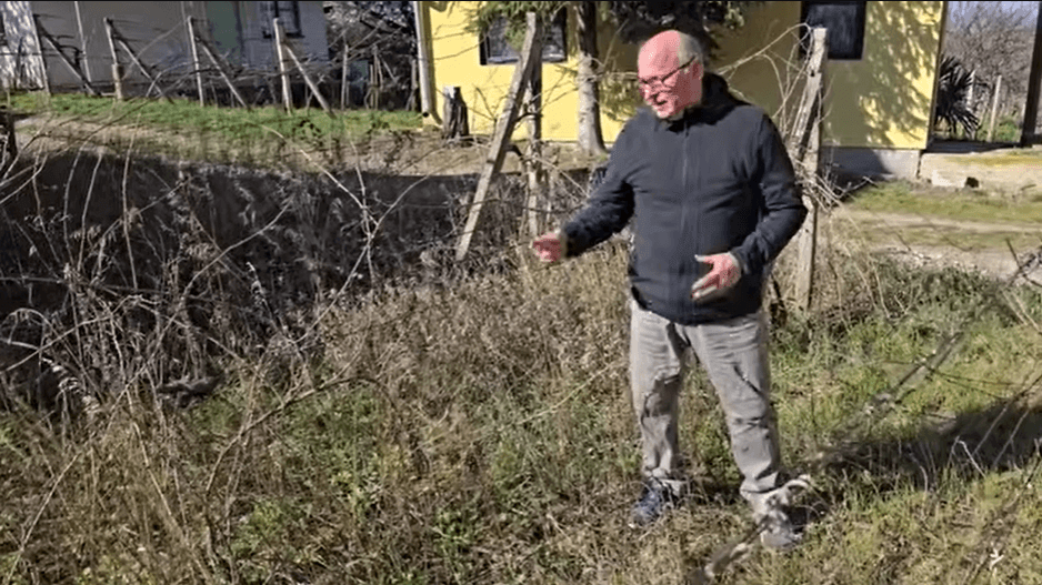 Apríl vo vinohrade a experiment s postrekmi