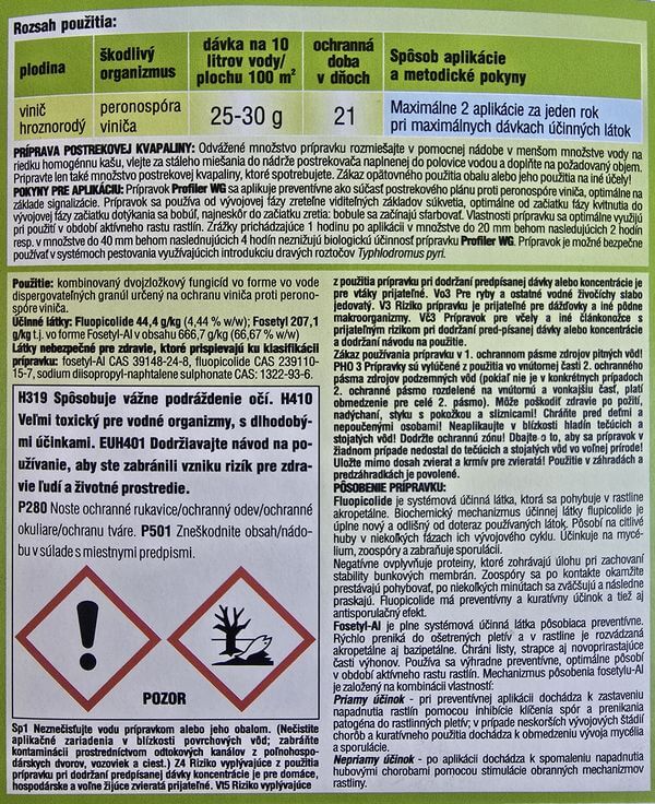 Profiler WG 5x25g – Obrázok 3