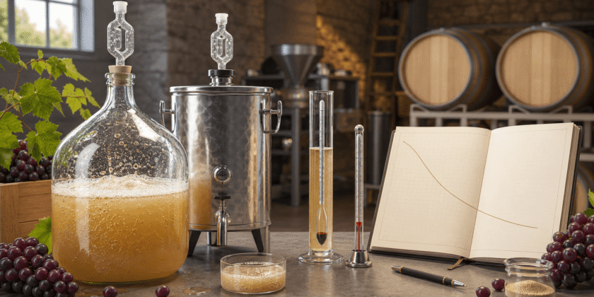Záznam alkoholovej fermentácie – kvasná krivka